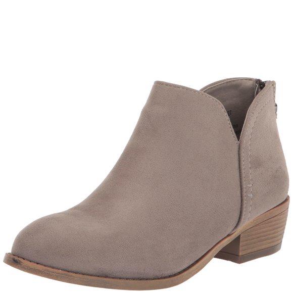 Journee Collection Women's Livvy Bootie Ankle Boot, Grey, 9 - Picture 1 of 1